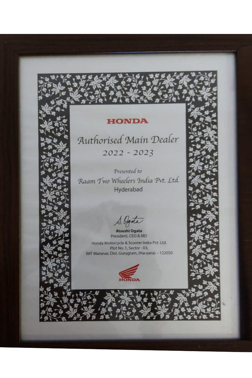 Authorized Main Dealer 2022-23
